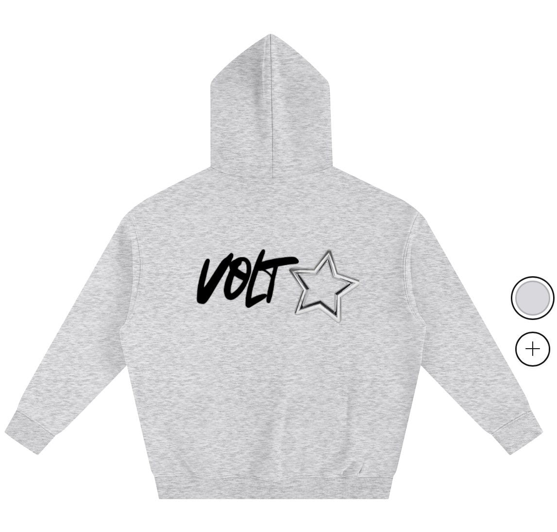 Light grey voltstar hoodie
