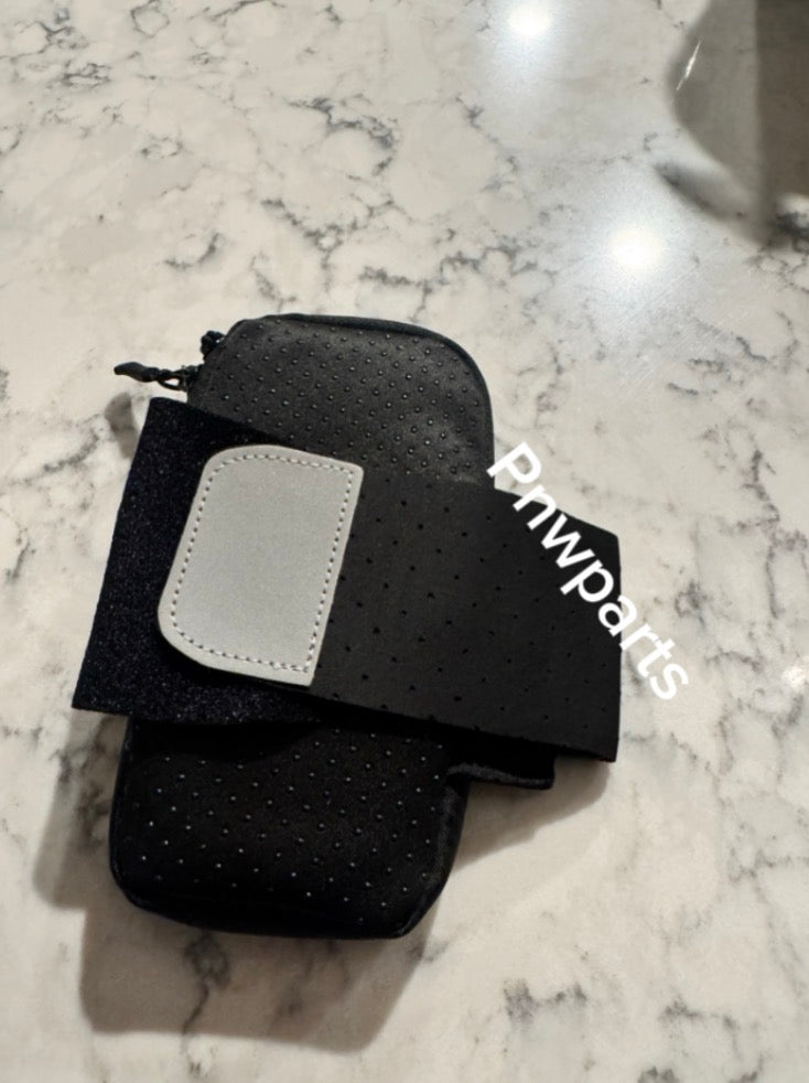 Velcro phone storage bag