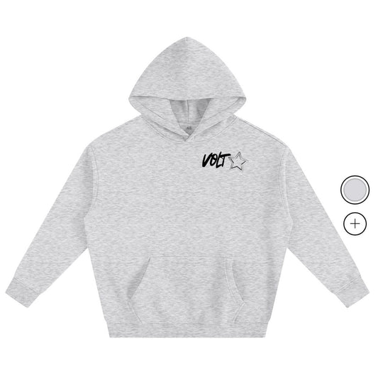Light grey voltstar hoodie
