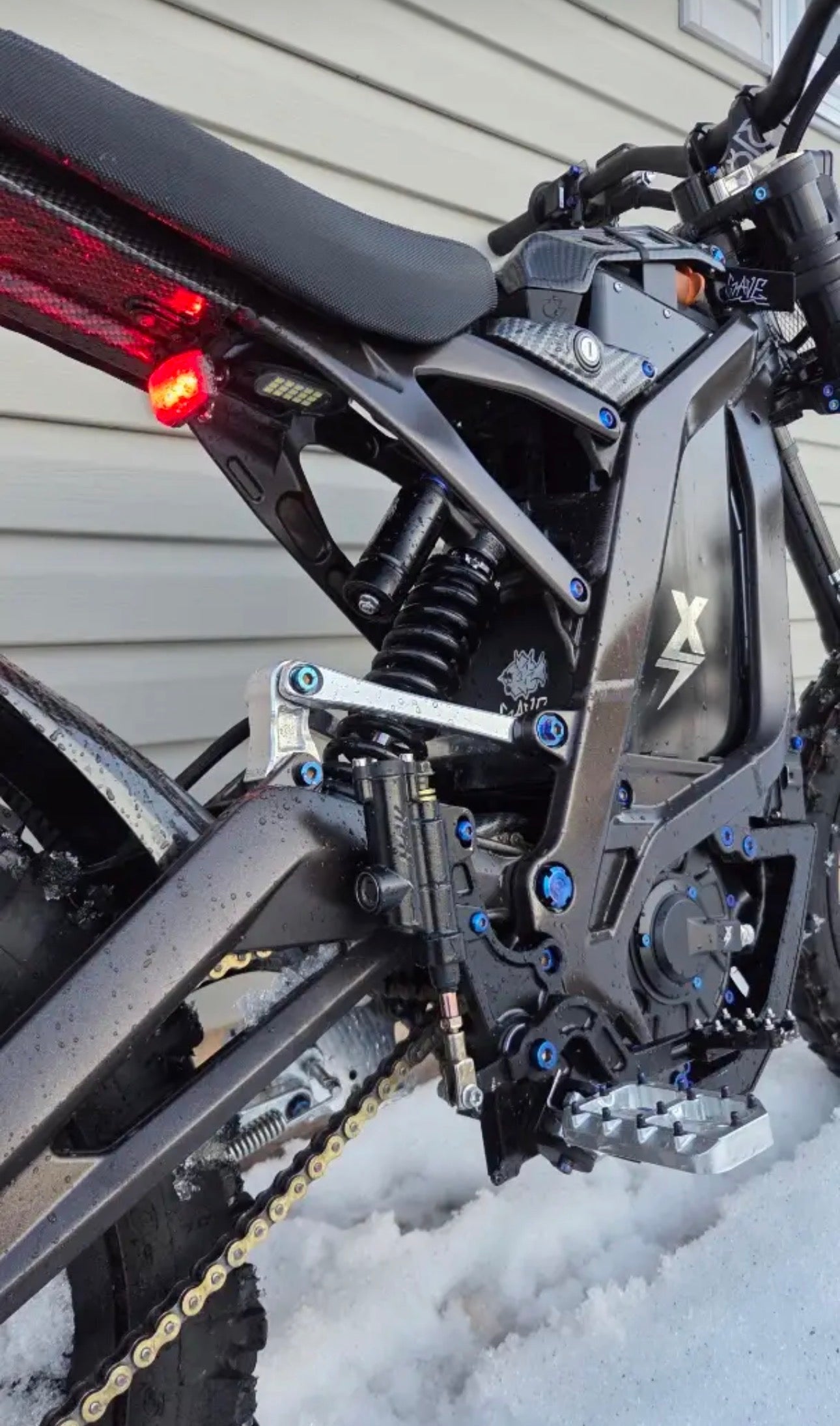 surron lbx titanium bolt kit